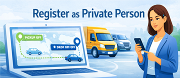 Als Privatperson registrierenn
